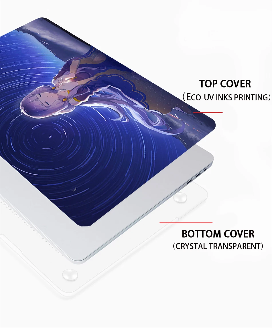 MTT чехол для Macbook Pro retina 13 15 дюймов A1706 A1989 A1398 Аниме Сумка для ноутбука чехол для Mac book Air 11,6 12 Pro 13,3 15,4 Fumda