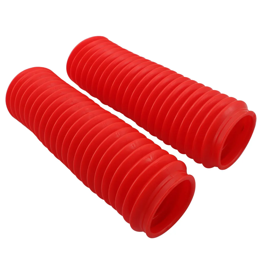 Красная резиновая передняя вилка противоударный пылезащитный чехол