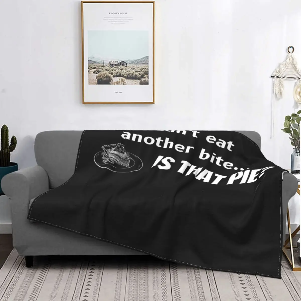

Can 't Eat Another Bite manta colcha cama a cuadros funda de sofá manta Kawaii colcha 220x240