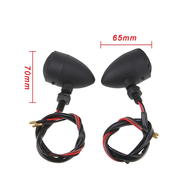 4 шт. светодиодные сигналы поворота POSSBAY для мотоциклов CG125 Yamaha Suzuki Harley Touring Honda|light