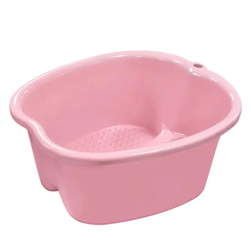 

Plastic Large Foot Bath Spa Tub Basin Bucket for Soaking Feet Detox Pedicure Massage Portable 85LA