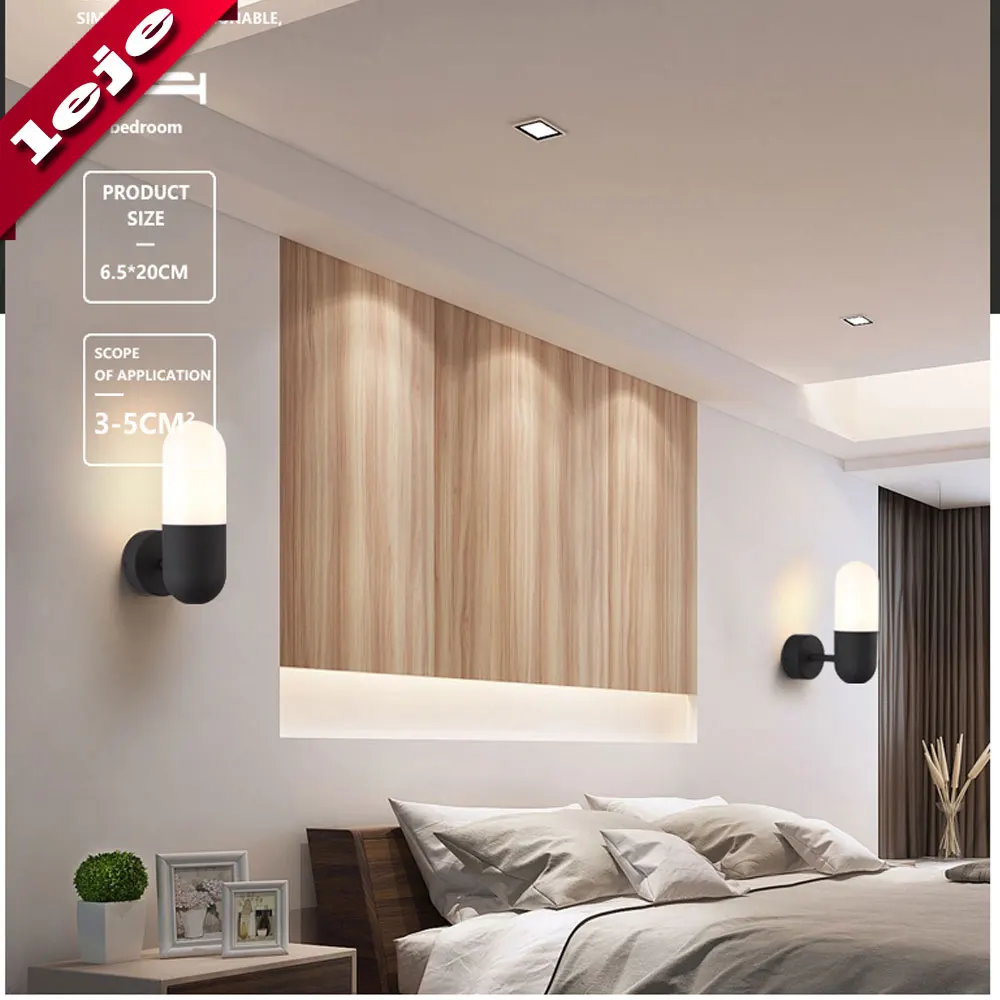 Капсульная светодиодная настенная лампа для крыльца настенный светильник 7 Вт