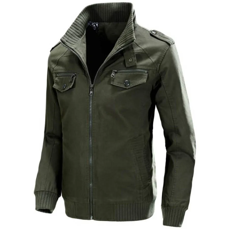 

Nice Pop Men Jacket Windbreaker VogueSlim Fit Zipper Jackets Mens Outwear Coat Jaqueta Masculina Plus Size 5XL Fashion