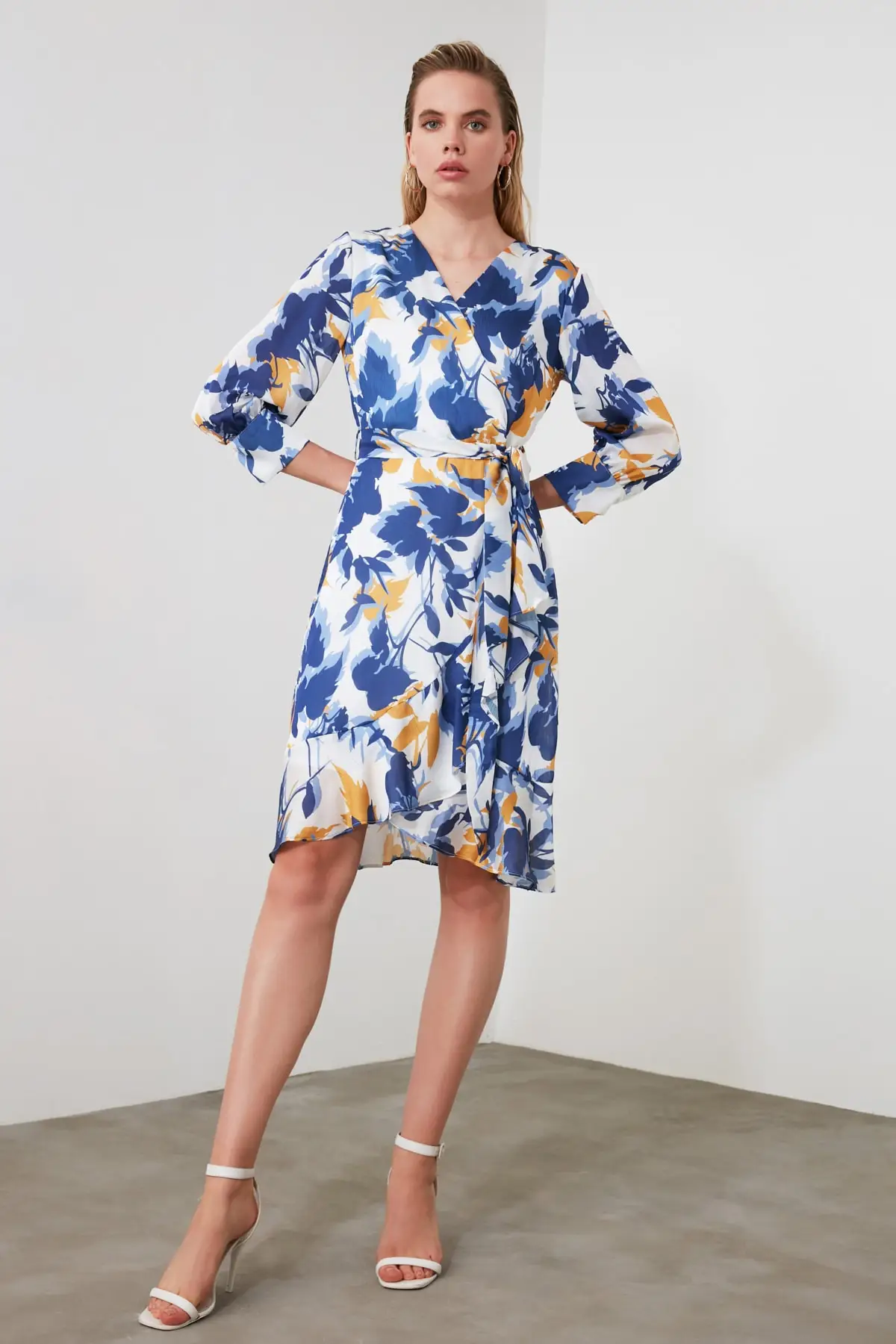 Платье с поясом TWOSS20EL0244|Женские платья| |