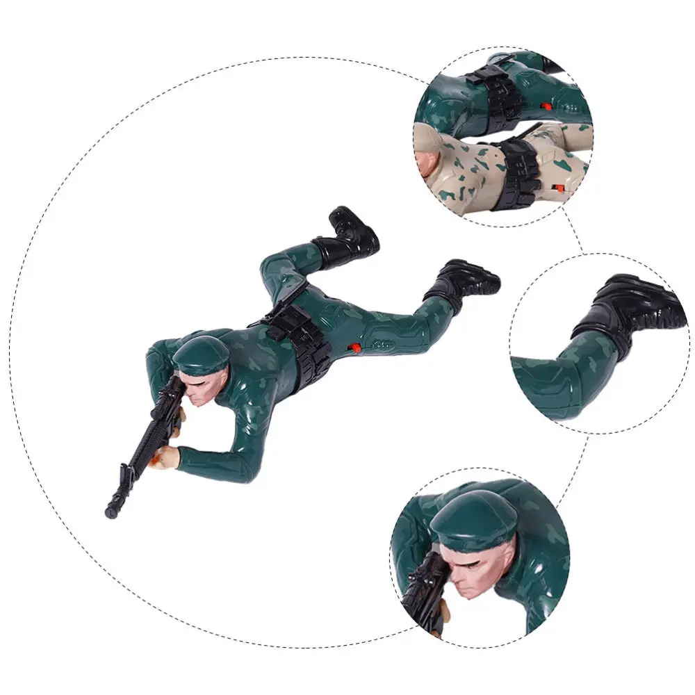 

1Pc Electric Soldier with Light and Sound Kids Model