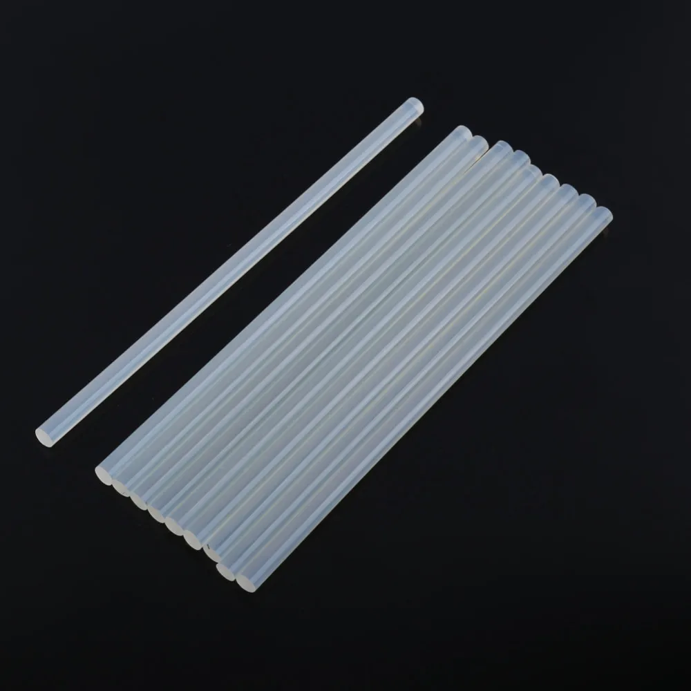 10Pcs/lot 7mm x 200mm Hot Melt Glue Sticks For Electric Gun Craft Album Repair Tools Alloy Accessories | Инструменты