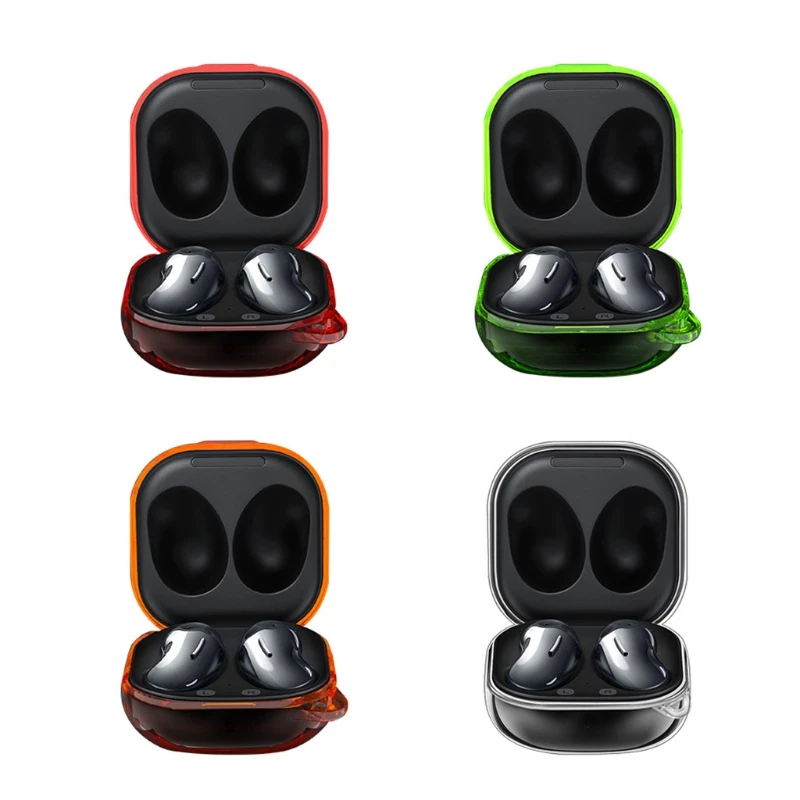 

Earphone Protective Case Wireless Headset Ear Pods Bag TPU Shockproof for Buds Live Headphones Storage Box