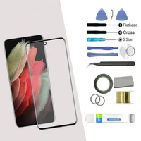 touch screen glass cover replacement outer front glass lens screen repair tool kit for samsung galaxy s21s21 pluss21 ultra