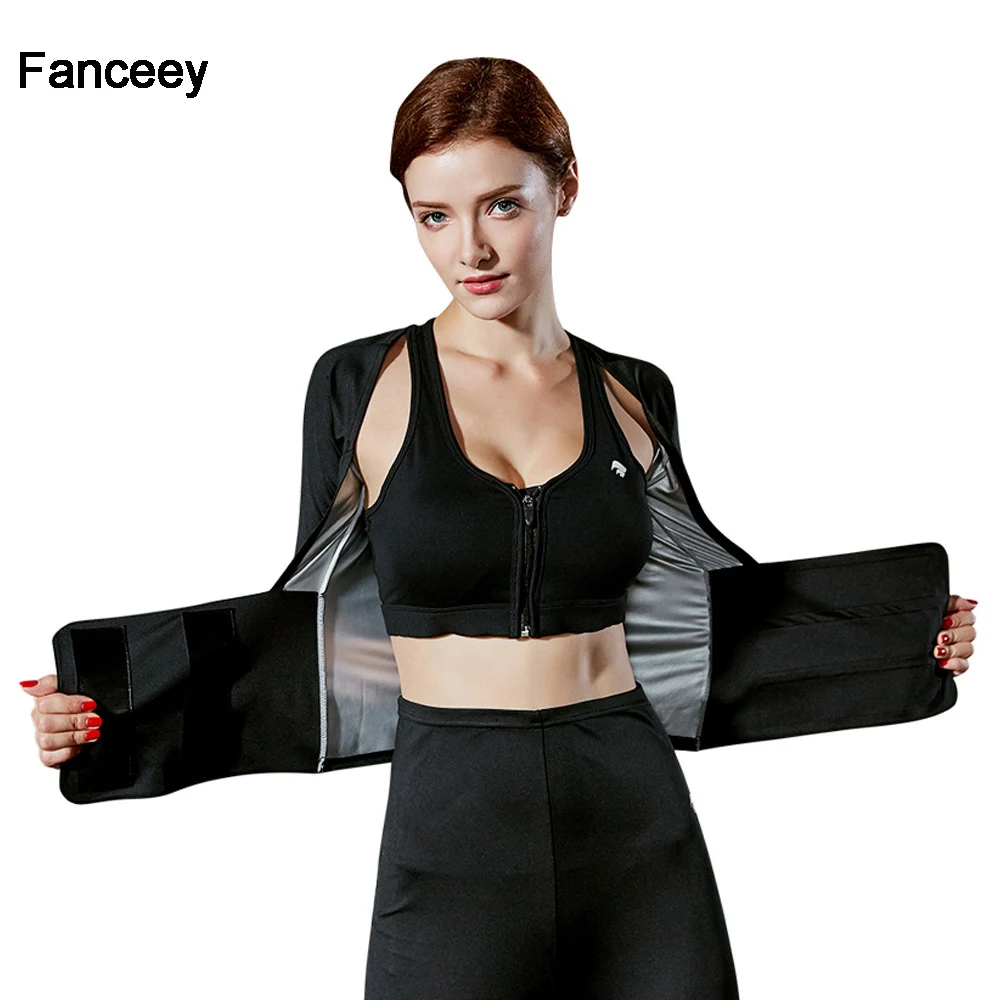 Fanceey 3pcs waist trainer body shaper tummy body shapewear women corset Lose Weight slimming underwear butt lifter leggings top