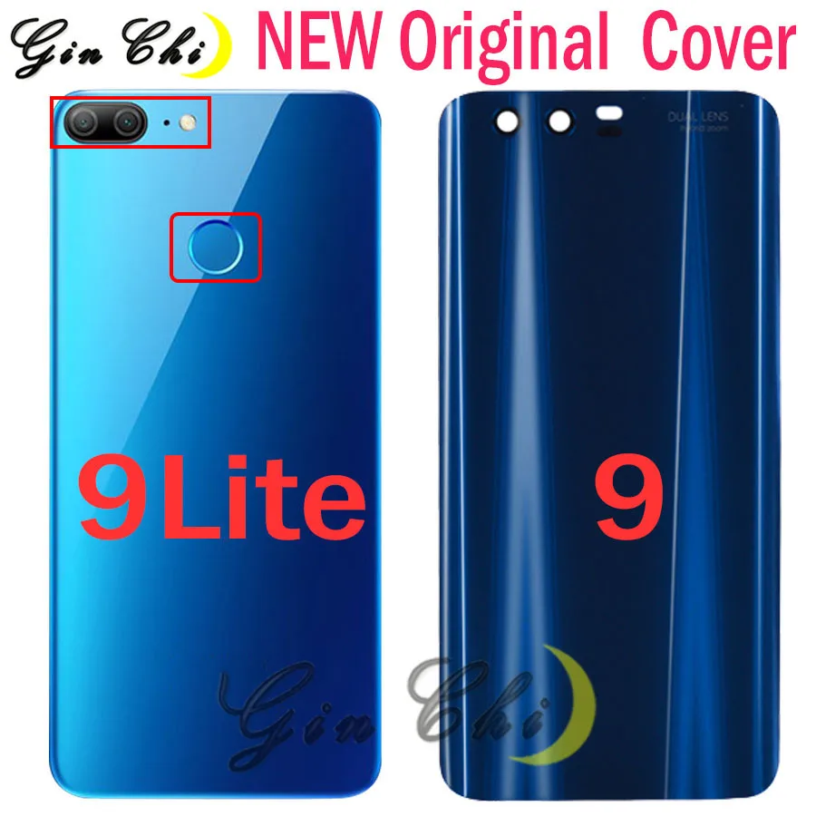 Оригинальный чехол для аккумулятора Huawei honor 9 lite задняя крышка батареи дверь с