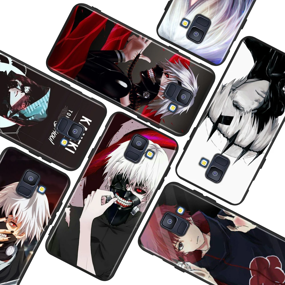 

Japanese Anime Tokyo Ghoul for Samsung Galaxy A9 A8 Star A750 A7 A6 A5 A3 Plus 2018 2017 2016 Black Phone Case Soft Cover