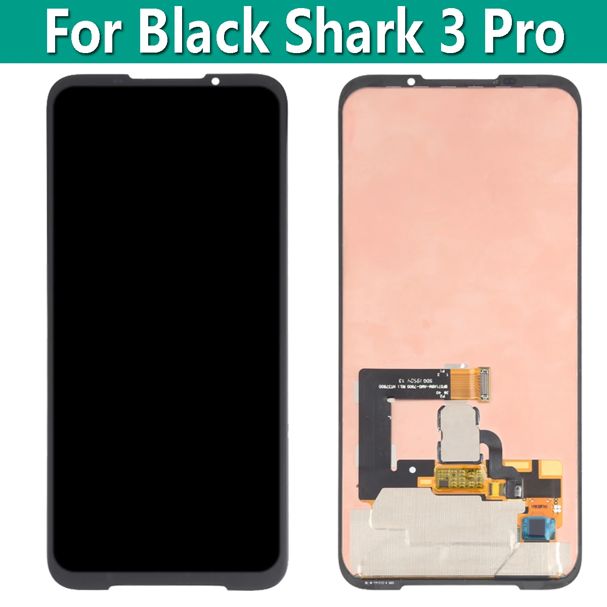Pantalla LCD Original, montaje de digitalizador t&aacute;ctil para Black Shark 3 Pro 3Pro, SHARK MBU-A0, MBU-H0, 90HZ, AMOLED-0
