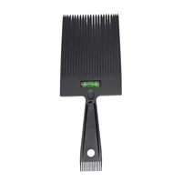 extra big flattopper comb large wide fork flat combs with balance ruler flat topper styling hair brushes