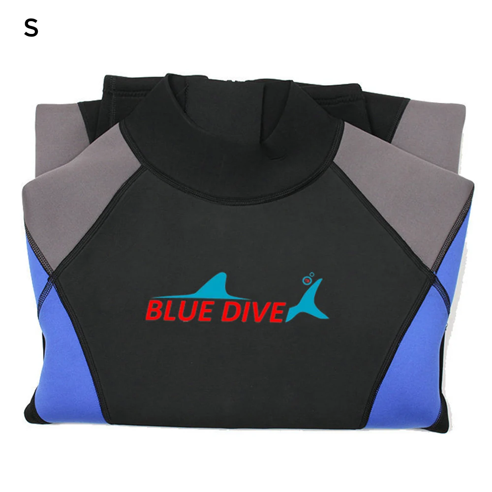Neoprene Full Wetsuit Adult Long Sleeve Diving Suits with Back Zip-Fastener UV Protection for Swimming Diving Surfing Snorkeling