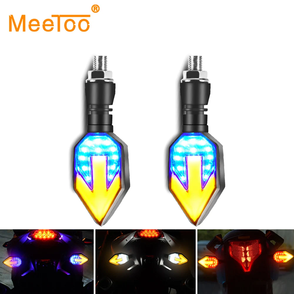 U-образсветильник светодиодный указатель поворота для мотоцикла стоп-сигнал