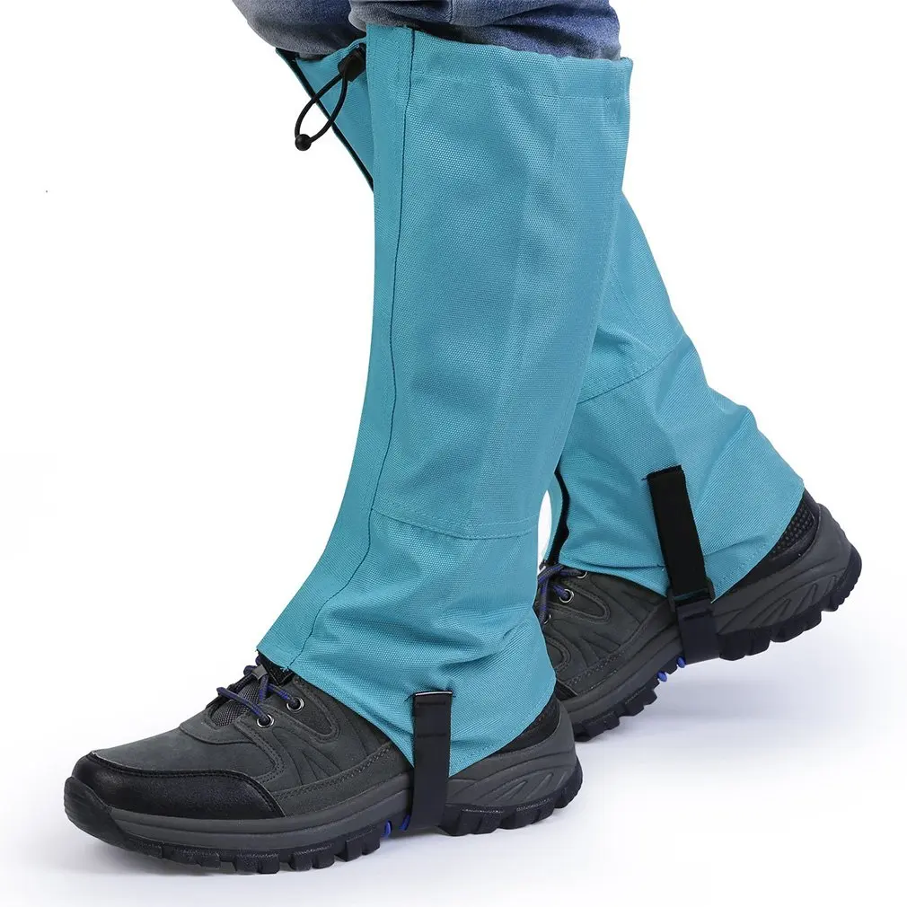 

1 Pair Bluefiled Waterproof Outdoor Hiking Walking Climbing Hunting Snow Legging Gaiters Winter Leg Protect Equipment