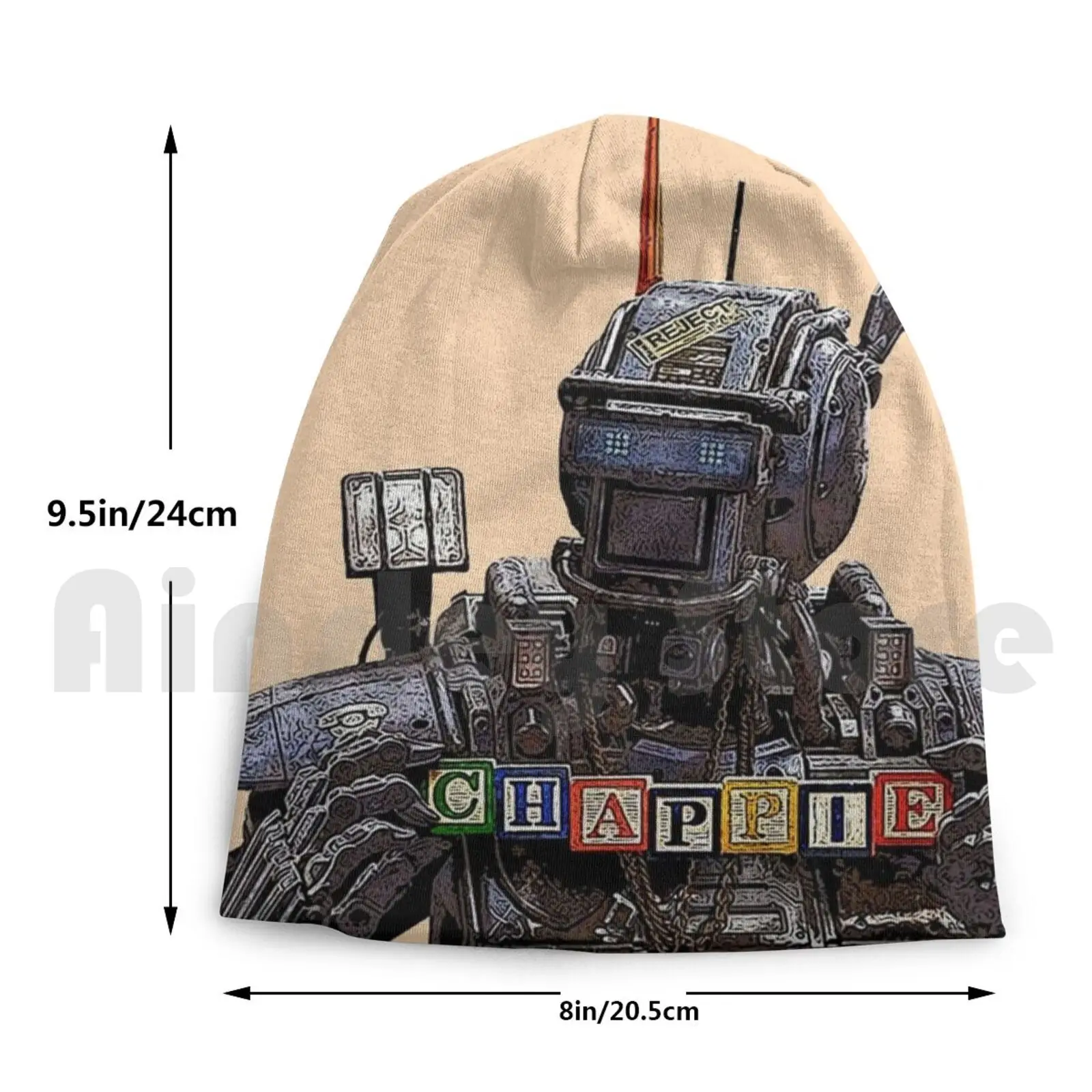 Шапки Chappie пуловер шапка Удобная кино робот вдохновение крутая забавная дроид |