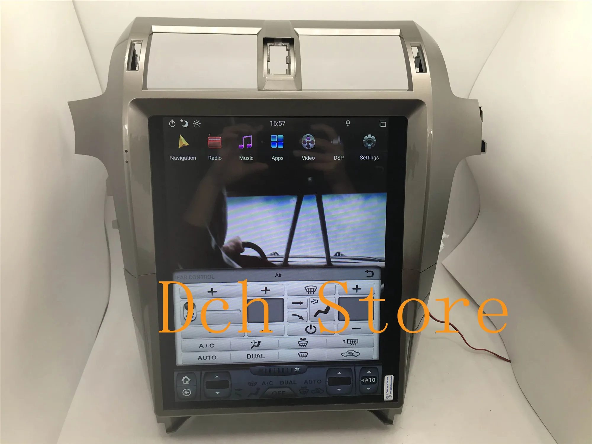 15 дюймовый вертикальный автомобильный DVD GPS навигатор Тесла стиль Android 9 0 для lexus GX