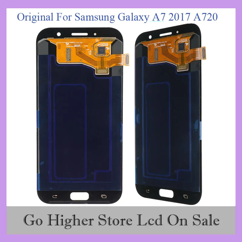 

OLED For Samsung Galaxy A7 2017 A720 A720F SM-A720F SM-A720 LCD Display Touch Screen Digitizer Assembly Phone Screen
