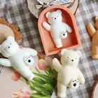 Новинка 2022, форма в виде медведя и свечи, силиконовая форма для изготовления соевого воска и мыла, корейский декор для шоколадного торта из смолы, бетонные художественные изделия