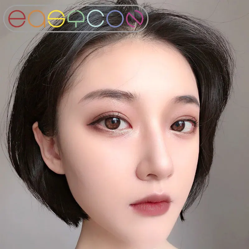 EASYCON ученик контактные линзы для глаз ежегодно натуральный макияж эксклюзивный 2