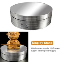 adjustable 360 degree round rotating turntable display stand photography accessories studio shooting photo backdrop stand