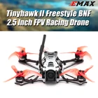 EMAX Tinyhawk II Freestyle 75 мм 1-2S Whoop FPV гоночный Дрон BNF FrSky D8 Runcam Nano2 Cam 25Mw VTX 5A Blheli S ESC