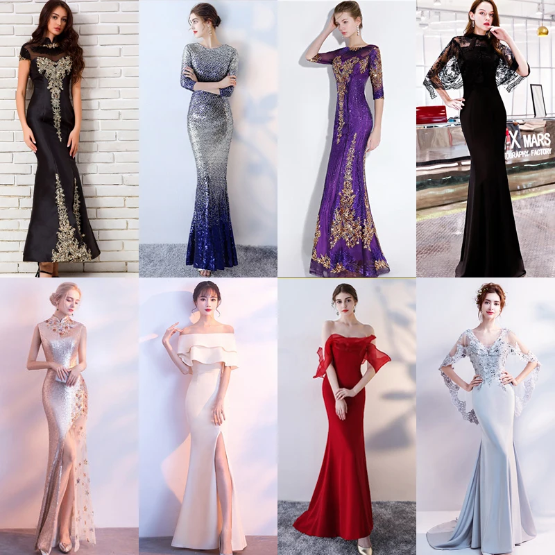 В наличии сексуальный вырез сердечко оборки вечерние платья Vestidos очаровательные