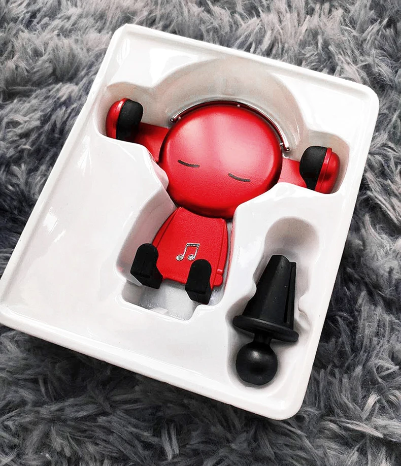 z10 gravity car phone holder air vent mount cartoon creative navigation cellphone stand for iphone 7 8 10 11 12 auto accessories free global shipping