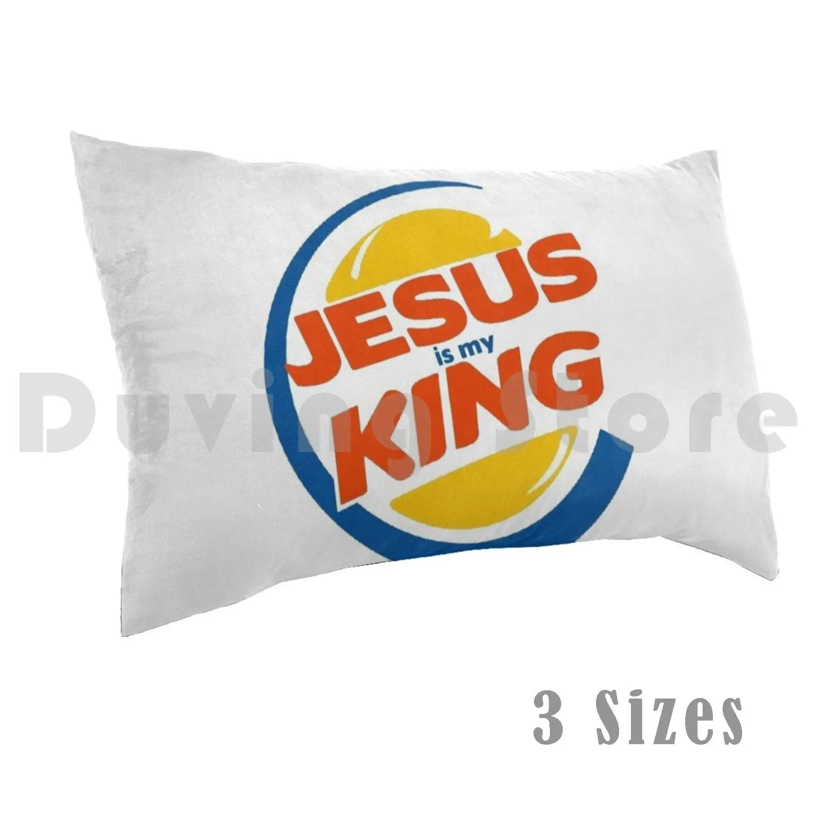 

Jesus Is The King Pillow Case Printed 50x75 Christian Jesus Cross Lord God Christianity Christ Good Father