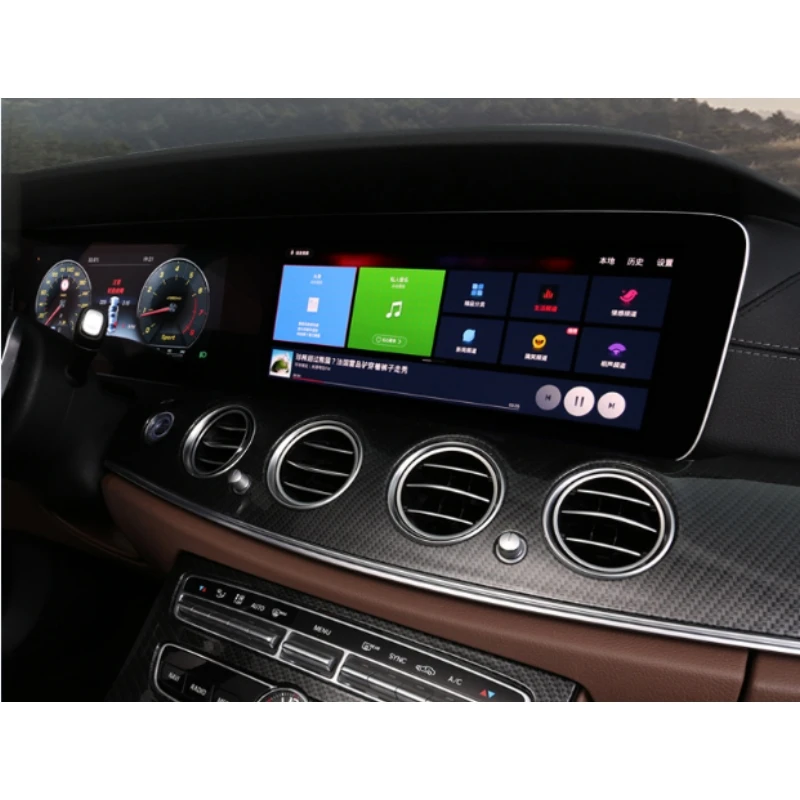 Автомобильный мультимедийный плеер NAVI для Mercedes Benz MB E Class W213 S213 2017 2018 2019 2020 Стерео