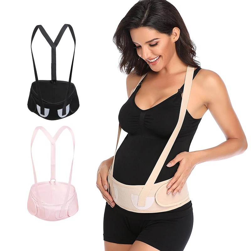 

Pregnant Women Belts Breathable and Thin Prenatal Maternity Pregnant Elastic Support Belt During Pregnancy 80-110cm Belts