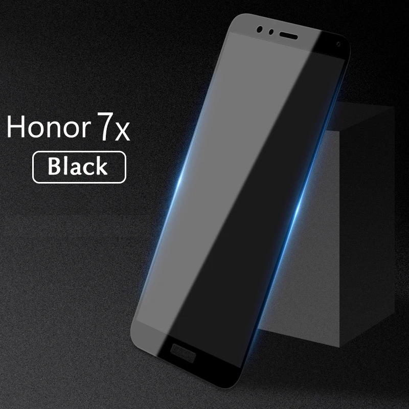 Защитное стекло YKSPACE 2.5D для Huawei Honor 7X/7 X/9H закаленное черная белая Золотая защитная