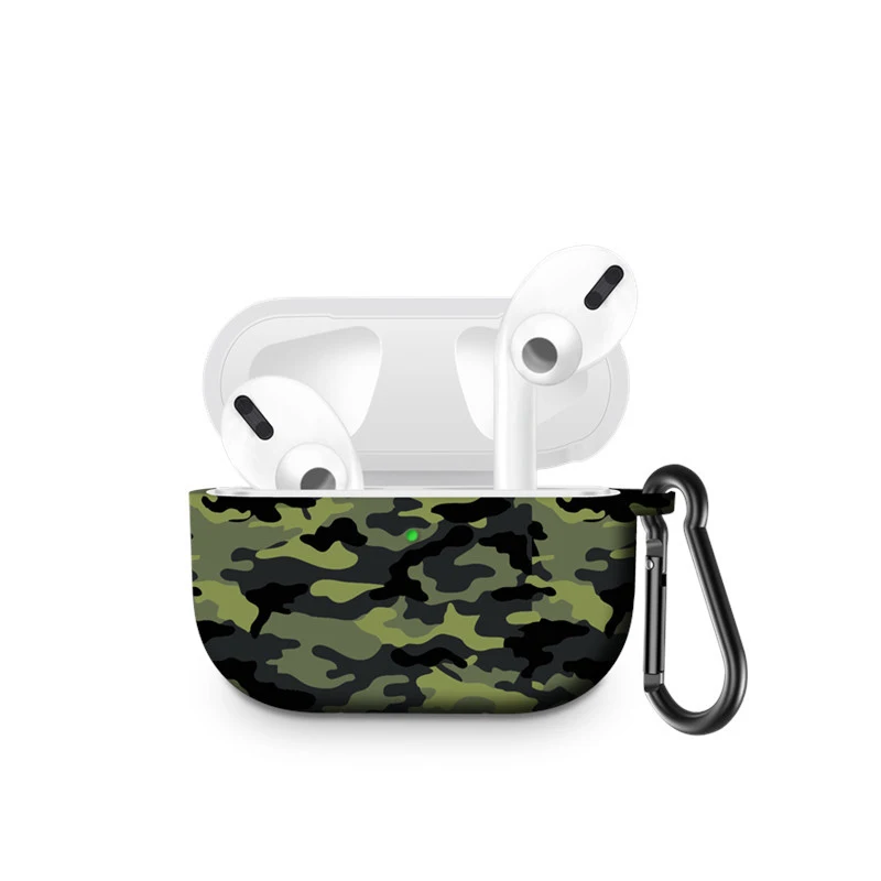 Чехол для AirPods Pro силиконовый чехол с полной защитой 360 градусов беспроводных