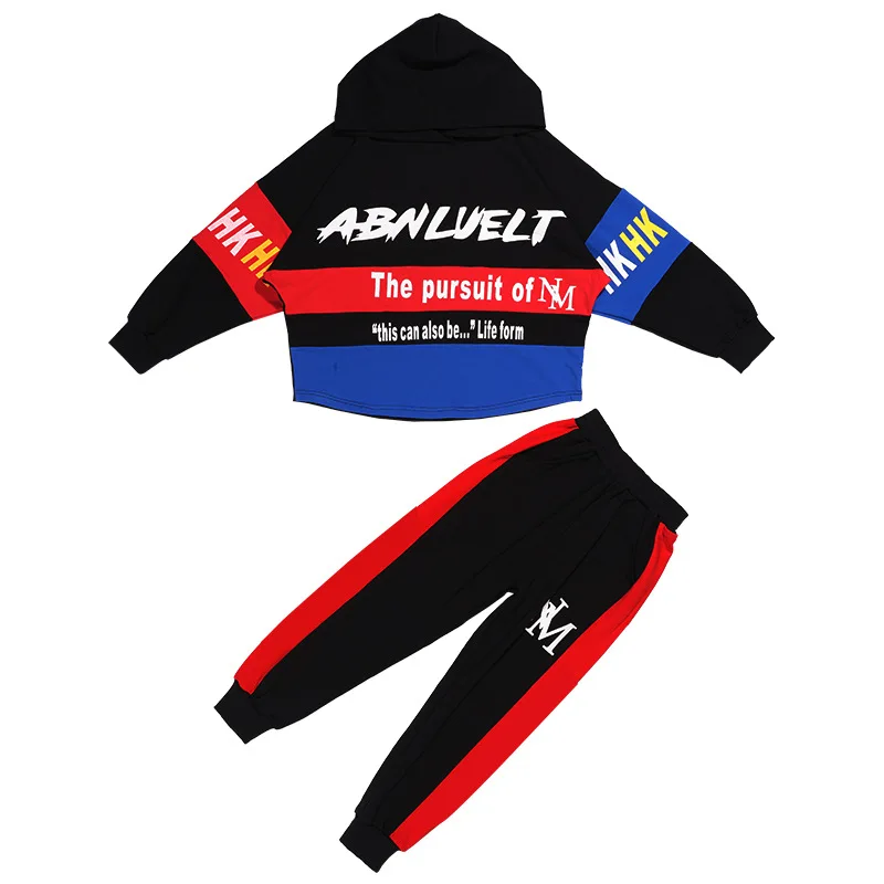 Свитер для весны и осени детская одежда уличного танца женская рубашка брюки