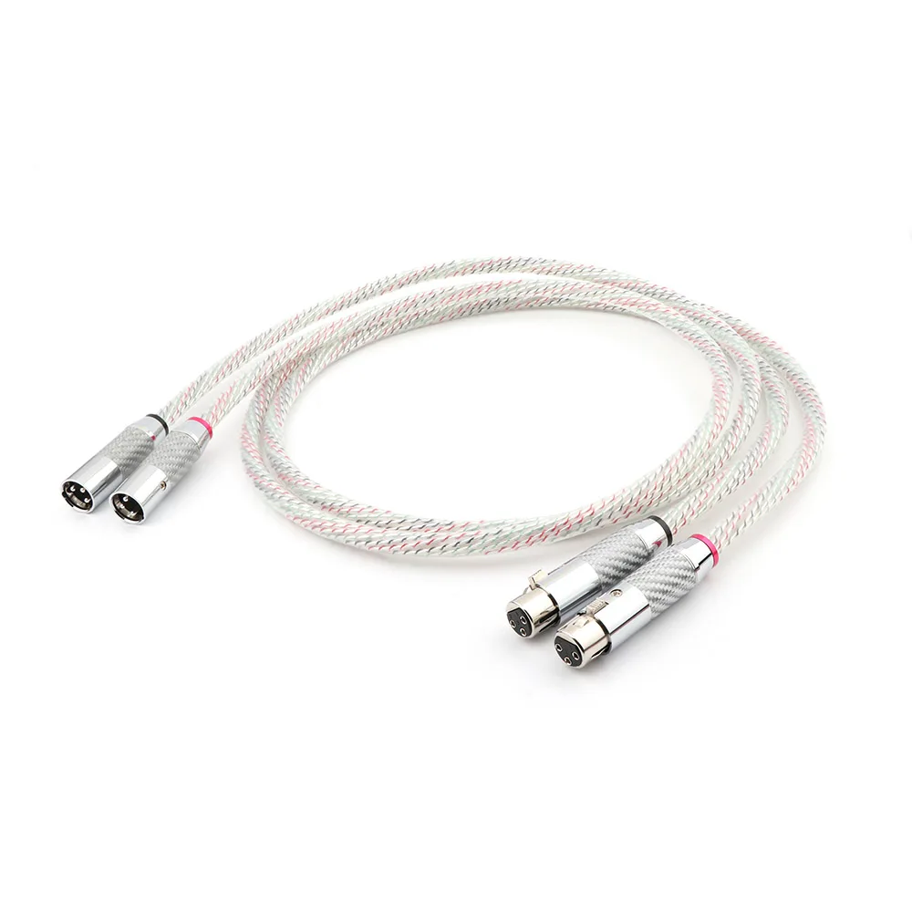 

Пара сбалансированных соединительных кабелей XLR 3Pin XLR папа-XLR мама hifi аудио сбалансированный кабель