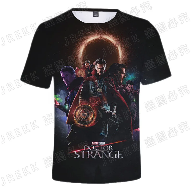 2021 летняя одежда с героями комиксов Марвел Doctor Strange 3D футболка для мужчин женщин