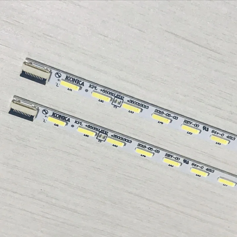 2 шт. x 55 дюймов KPL + 550B1LED2 Подсветка полоски для Konka ТВ LED55M5580AF LED55F5570NF 55G5000 LED55F5510PF 56 LEDs