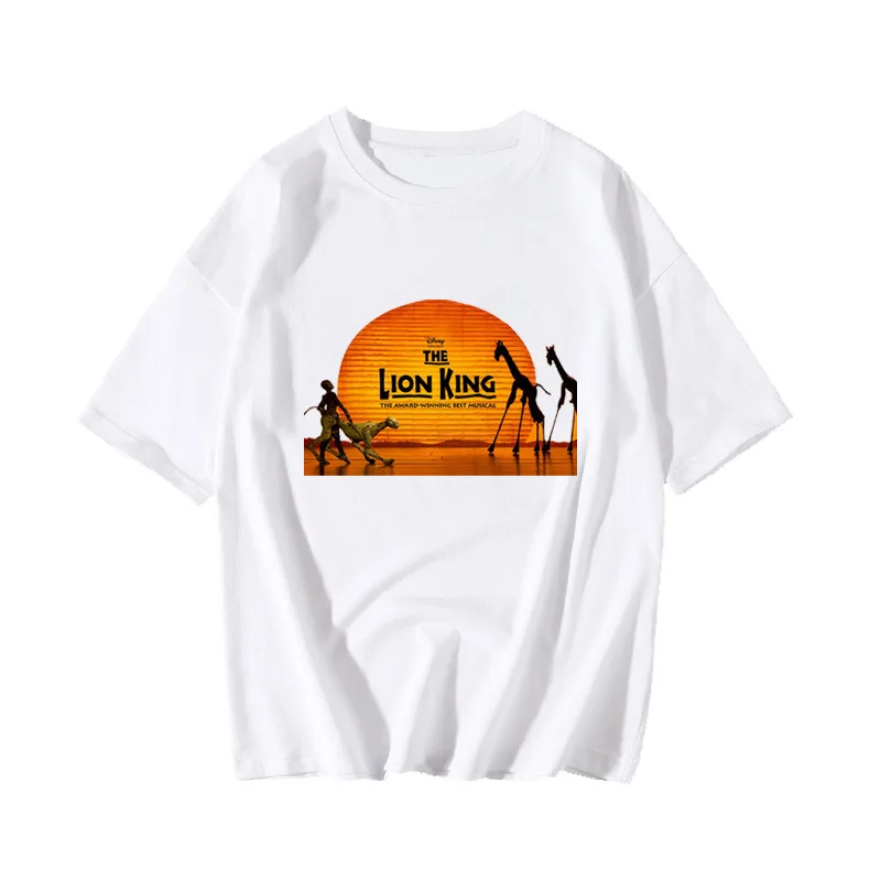 QZHIHE музыкальная драма король льва Мужская футболка унисекс с героями