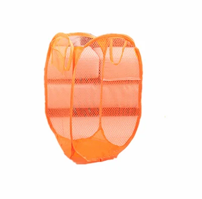 Orange Корзина для белья складная ручка стенд коробка для хранения полиэстер стиральная грязная одежда большая корзина Органайзер корзина для игрушек супер большая сумка - Цвет: Orange