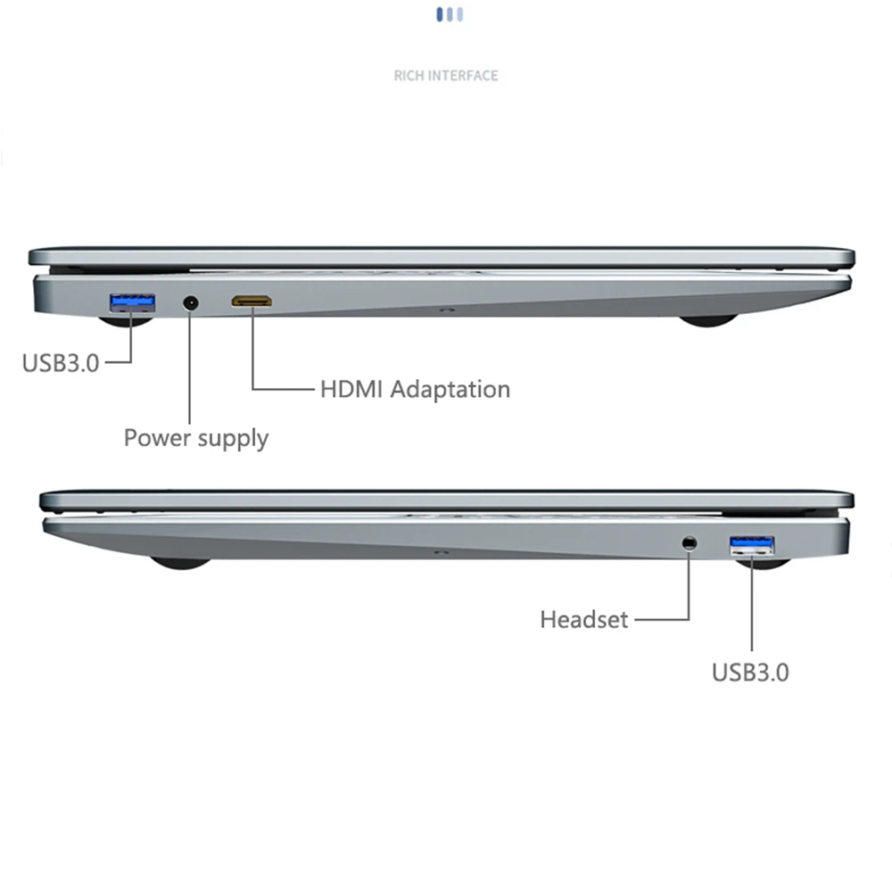 

KUU A10S Laptop 15.6" FHD 1920x1080 Intel Celeron J4125 8GB DDR4 RAM 256GB M.2 SSD Windows 10 Intel Ultra HD Graphics 600