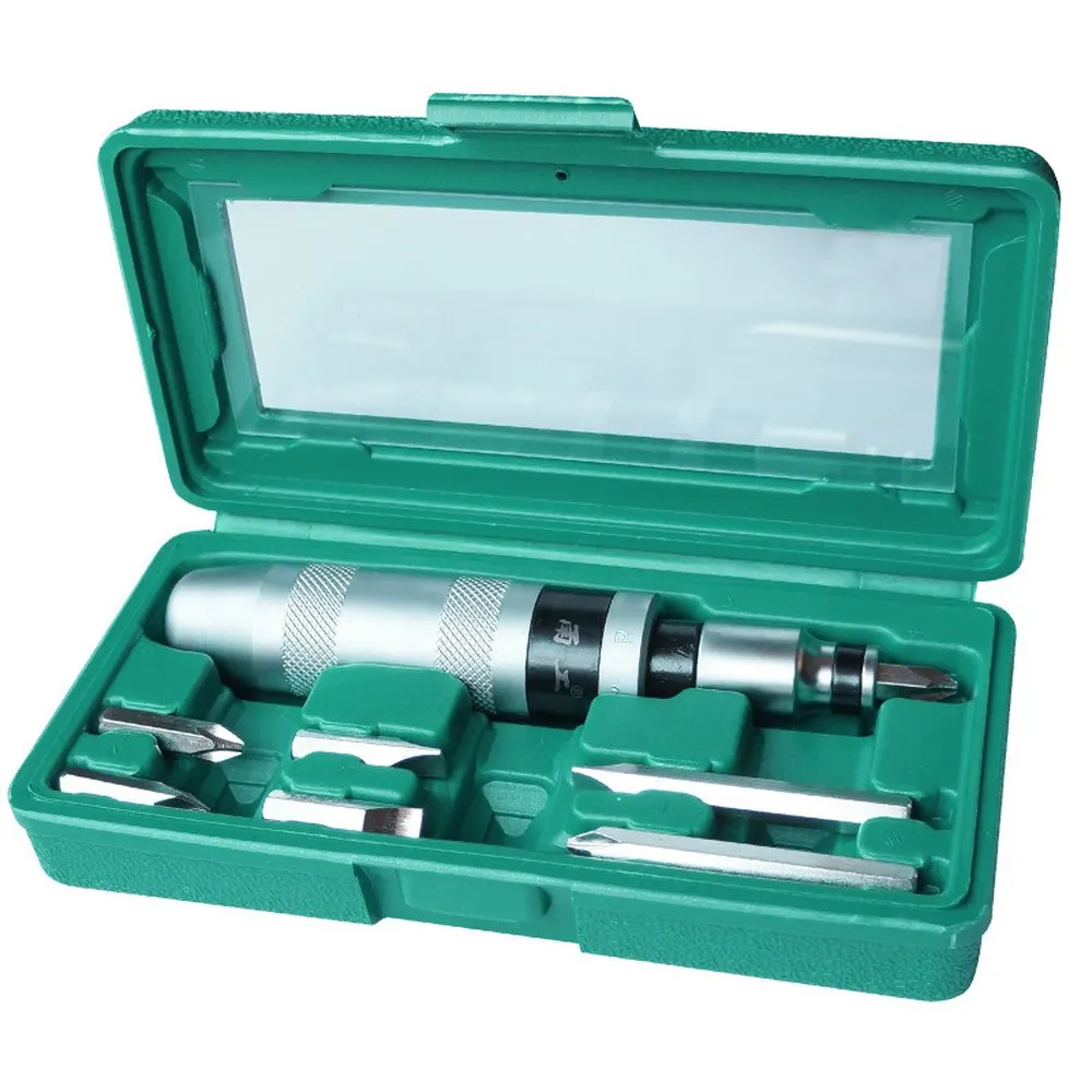 

7/8pcs Portable Durable Screwdriver Set Practical Delicate Texture Impact Driver High Hardness for Loosen Frozen Bolts