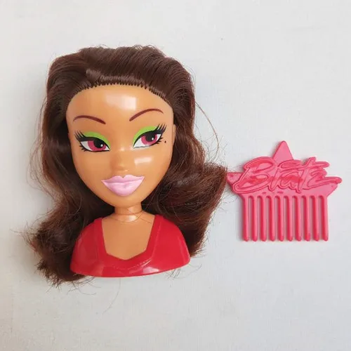 Клубничный торт dollsmcdonald's Product Bratz Кукла Принцесса Девочка 10 см Фигурки игрушки для детей - Цвет: Фиолетовый