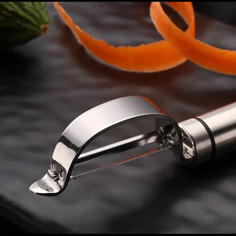 Нержавеющая сталь овощи Картофелечистка для кухни металлический овощечистка