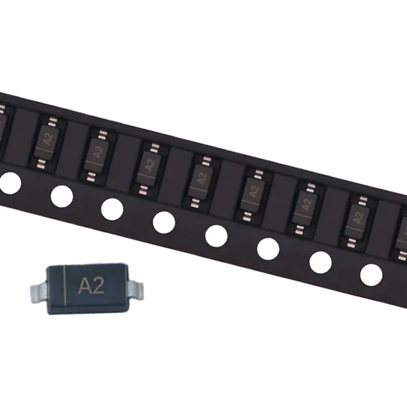 Диод быстрой переключения SMD SOD-100 1N4148W A2 1N4007W T7 1N5819W S4 T4 1N5819 SL 1N4007 1N5817 123 V 100 шт. |