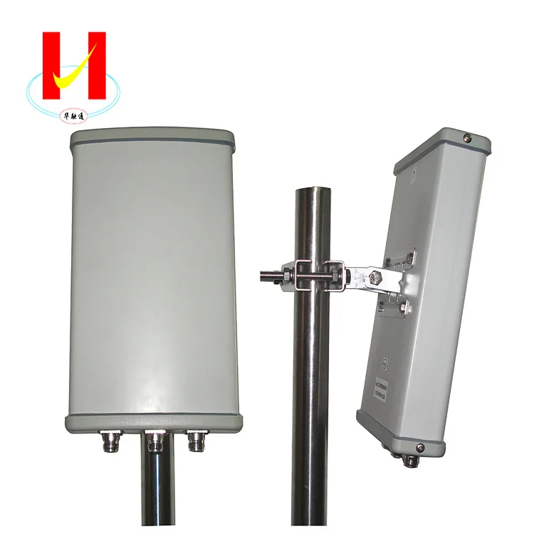 

High frequency 5.8G high gain 60 bottom dual port dual polarization small plate antenna