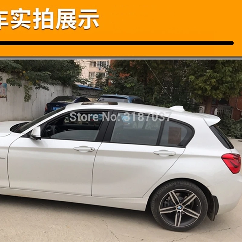 Для BMW F20 116 118 120 125 M135I 2012-2015 ABS пластик Неокрашенный задний спойлер на крыло крышу