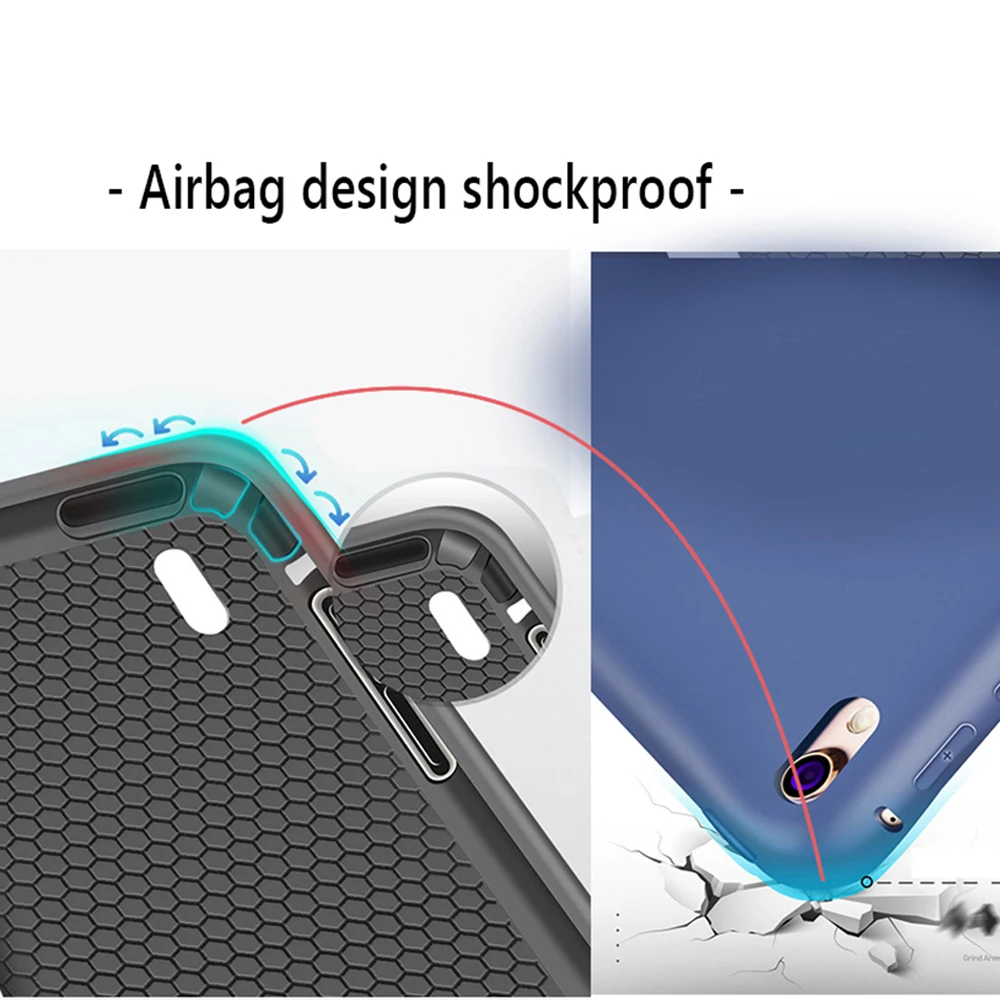 Чехол для Apple ipad Air /ipad 5 мягкий яркий силиконовый чехол накладка из ТПУ и ПУ кожи 2 в