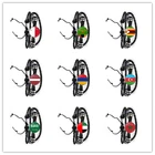 Кожаный браслет для мужчин и женщин, с Мальтой, Замбией, Зимбабве, Латвией, Арменией, Азербайджаном, Саудовской Аравией, ОАЭ, национальным флагом, стеклянным куполом