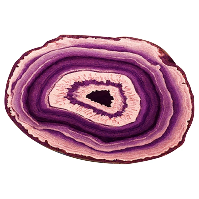 Необычный круглый коврик с кольцом на дереве украшение для спальни гостиной